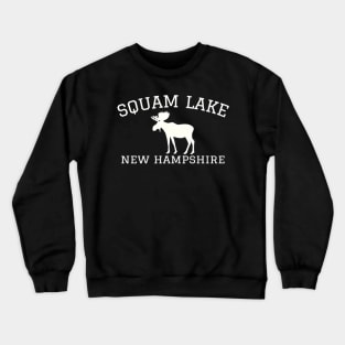 Squam Lake Nh Moose Crewneck Sweatshirt